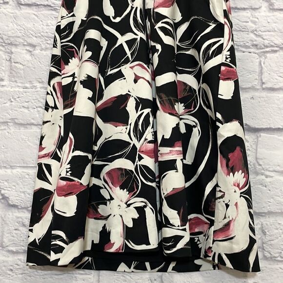 RW & Co Sleeveless Floral Print Knee Length Dress Size 0 - Picture 8 of 11